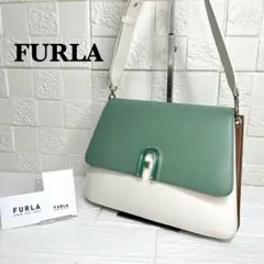 ✨ほぼ未使用✨☘️FURLA☘️✨ショルダーバッグ✨ジェンマ✨滝沢カレン愛用✨