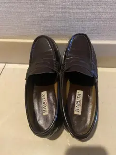 HARUTA ダークブラウン ローファー