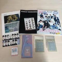 seventeen セブチ　カラットマガジン 12.13 カードホルダー　バッジ