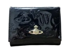 【美品】Vivienne Westwood 三つ折り財布 ブラック