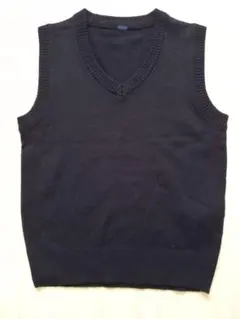 子供 ベスト　ネイビー　入学式　卒園式 120