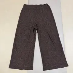 GU 部屋着　セットアップ　ズボンのみ　XL ブラウン