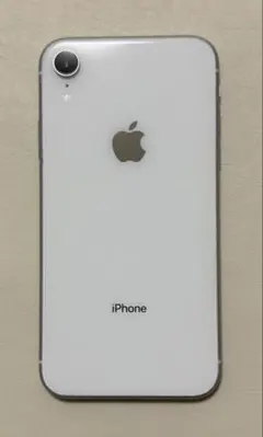 iPhoneXR ホワイト 64GB バッテリー最大容量80%