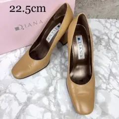DIANA ダイアナ パンプス ヒール 日本製 22.5