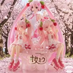 初音ミクシリーズ　 桜ミク　フィギュア3体セット♪
