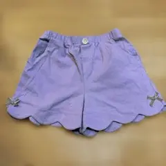 ショートパンツ　紫　150