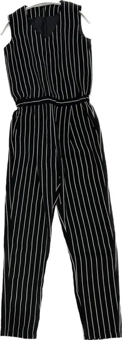 GU オールインワン　ストライプ　上下　卒業式　入学式　フォーマル　カジュアル