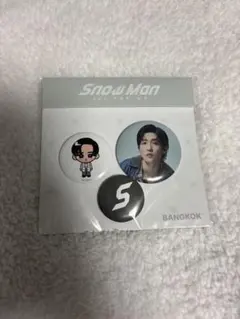 【バンコク限定】目黒蓮　POP-UP ピンバッチ