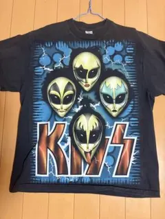 80s ヴィンテージ KISS バンドTシャツ 当時物 オリジナルフェードUSA
