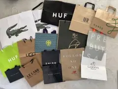 【正規品】ブランド紙袋 16枚セット まとめ売り（バラ売り可）