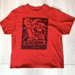 スーパーマリオ　Tシャツ 古着 XLサイズ