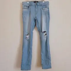 美品 Hollister スキニーストレッチデニム 【32】メンズ古着 即購入◎