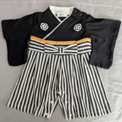【超美品】袴ロンパース サイズ60 Aenak　黒