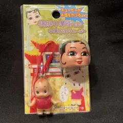 キューピーご当地ストラップ　横浜中華街限定　中華お面キューピー