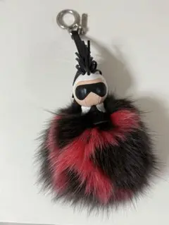 フェンディ（FENDI）カール・ラガーフェルド モンスターチャーム FENDI Karl Lagerfeld Monster Charm Key chain Bag Charm Fur
