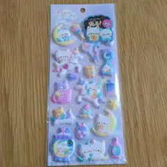 正規品　クーリア 光る もっちもちシール ナイトミャウ　ねこ