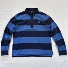 L.L.Bean ストライプ 長袖　ラガーシャツ