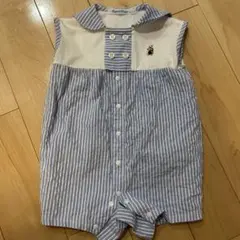 ファミリア　セーラー　ロンパース　70
