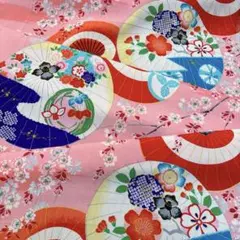 着物 ハギレ 433 はぎれ アンティーク 生地　布　古布　和布　古裂　和柄　裂