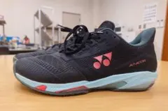 良品☆ヨネックス パワークッションアドアクセルGC テニスシューズ 27.5cm