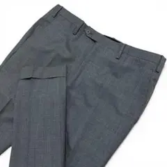 【最高峰】Kiton キートン ウール スラックス 46 グレー イタリア製 最高峰】Kiton キートン ウール スラックス 46 グレー イタリア製