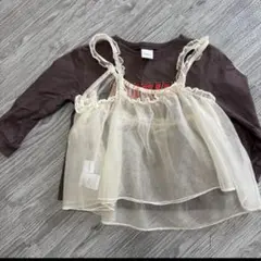 100cm チュール付きトップス