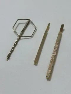 金属製ヘアピンセット 3点セット