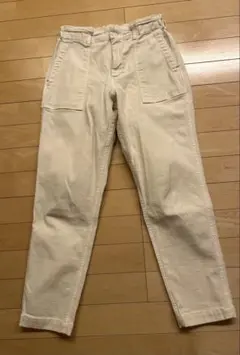 D.M.G. アイボリー カジュアルパンツ