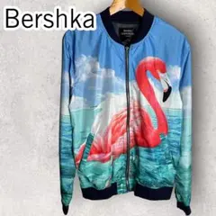 Bershka ベルシュカ ナイロンジャケット フラミンゴ
