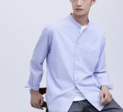 【Uniqlo】EFC オーバーサイズスタンドカラーシャツ