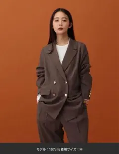 ダブル テーラードジャケット