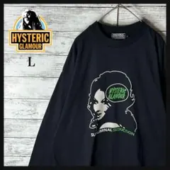 3589MU【人気】ヒステリックグラマー☆ヒスガール ビッグロゴ 長袖Ｔシャツ