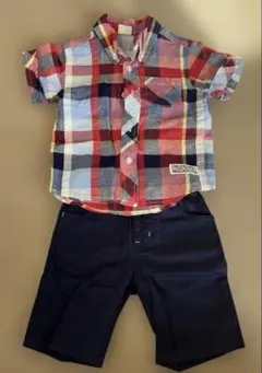 moujonjon 子供服　上下セット　80サイズ