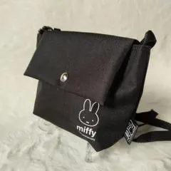 miffy 70th anniversary ショルダーバッグ ブラック