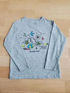 モンベル キッズ 長袖Tシャツ
