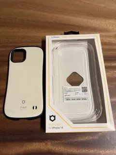 iFace First Class iPhone14くすみホワイト