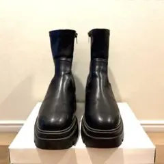 prose verse トラックソールストレッチショートブーツ 厚底ブーツ L