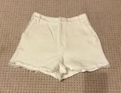 ZARA ツイード　ショートパンツ　XSサイズ