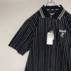 新品　Ashworth アシュワース ポロシャツ Lサイズ ストライプ　Lサイズのサムネイル