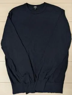 UNIQLO　エクストラファインメリノウールクルーネックセーター