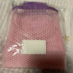 CLINIQUE クリニーク メッシュバッグ ピンク ノベルティ