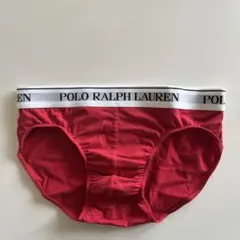ラルフローレン メンズビキニ　M(M) レッド　ビキニブリーフ　男性ブリーフ
