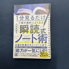 1分見るだけで 頭が劇的によくなる 瞬読式ノート