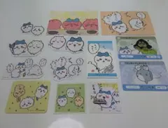 ちいかわ ハチワレ うさぎ ステッカー シール カードダス ブロマイドガム