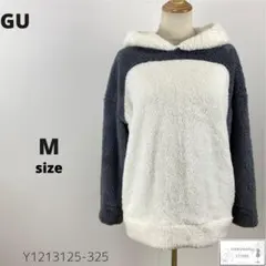 美品 GU ジーユー マシュマロフィールラウンジセット パンダ トップスのみ M