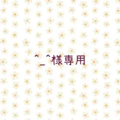 ^_^様専用ページ