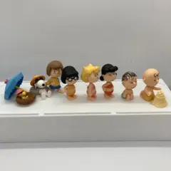 PEANUTS スヌーピーならぶんですフィギュアセット