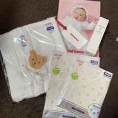 MIKI HOUSE新生児お迎えセット4点