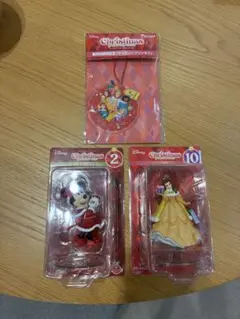 ディズニークリスマスオーナメントくじ 3点セット