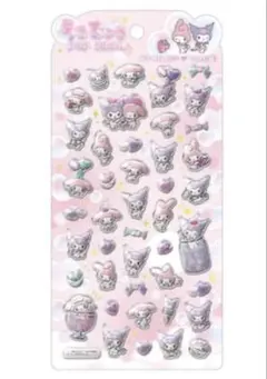 国内正規品匿名配送　うるちゅるポップシール サンリオ　クロミ　マイメロ　ボンボン